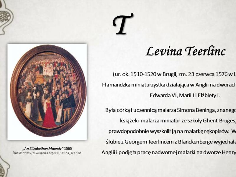 Levina Teerlinc